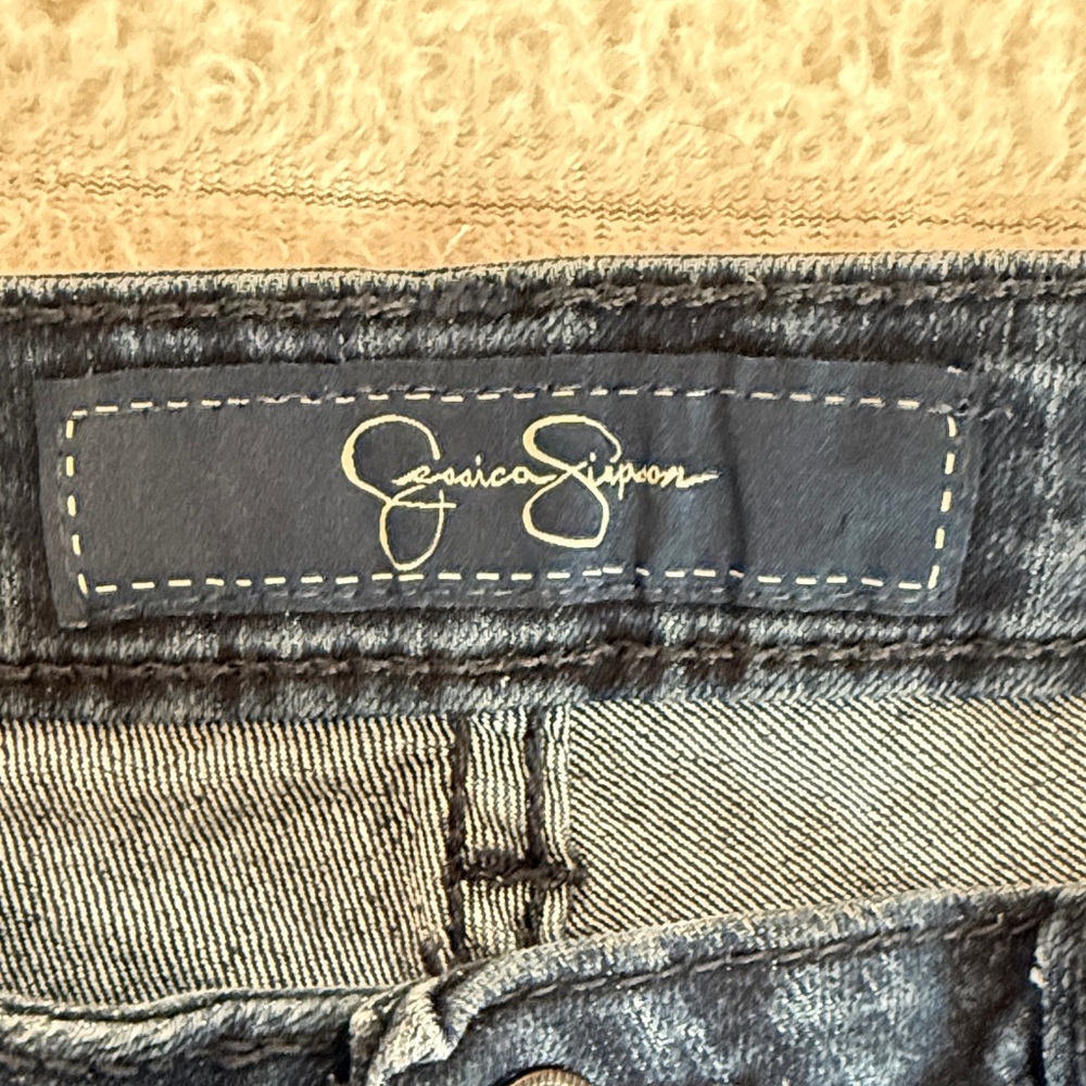 Jessica Simpson Kiss Me Jegging Dark Blue Size 31 - Picture 5 of 14